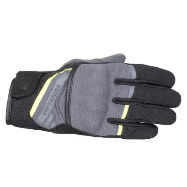 Oxford Oxford Products Dakar 1.0 MS Gloves Charcoal Yellow